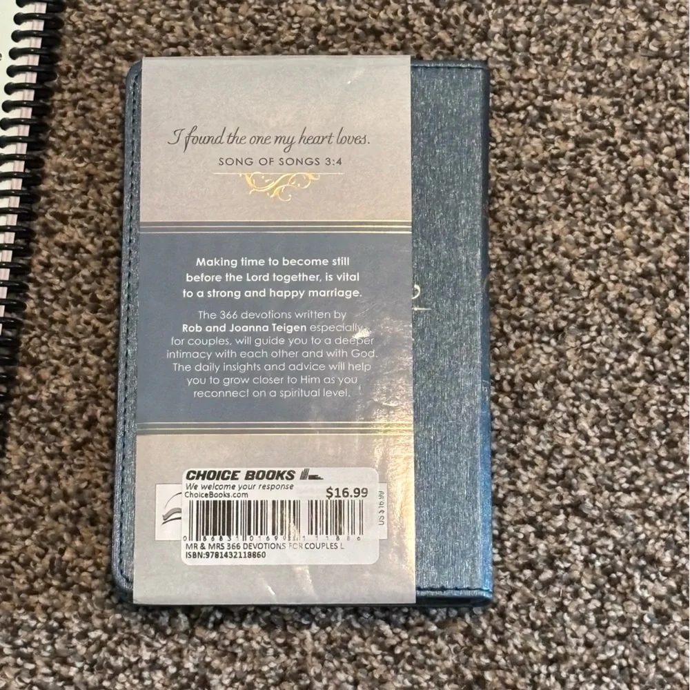 NEW Married Couple's Bible Study Mr & Mrs Devotional & Love Notes Set of 4 Gifts